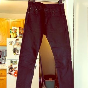 Levi’s 512 black men’s jeans 30x30